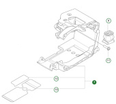 CYLINDER COVER ASSY 39CC HUSQV CYLINDER COVER ASSY 39CC HUSQV