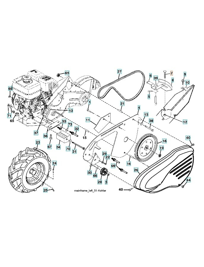 Vagnsbult,1/4-20X1/2