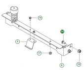 Vagnsbult 3/8-16X3/4 Vagnsbult 3/8-16X3/4