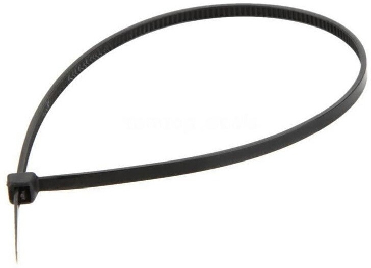 Band L=100 B=2,5, Svart