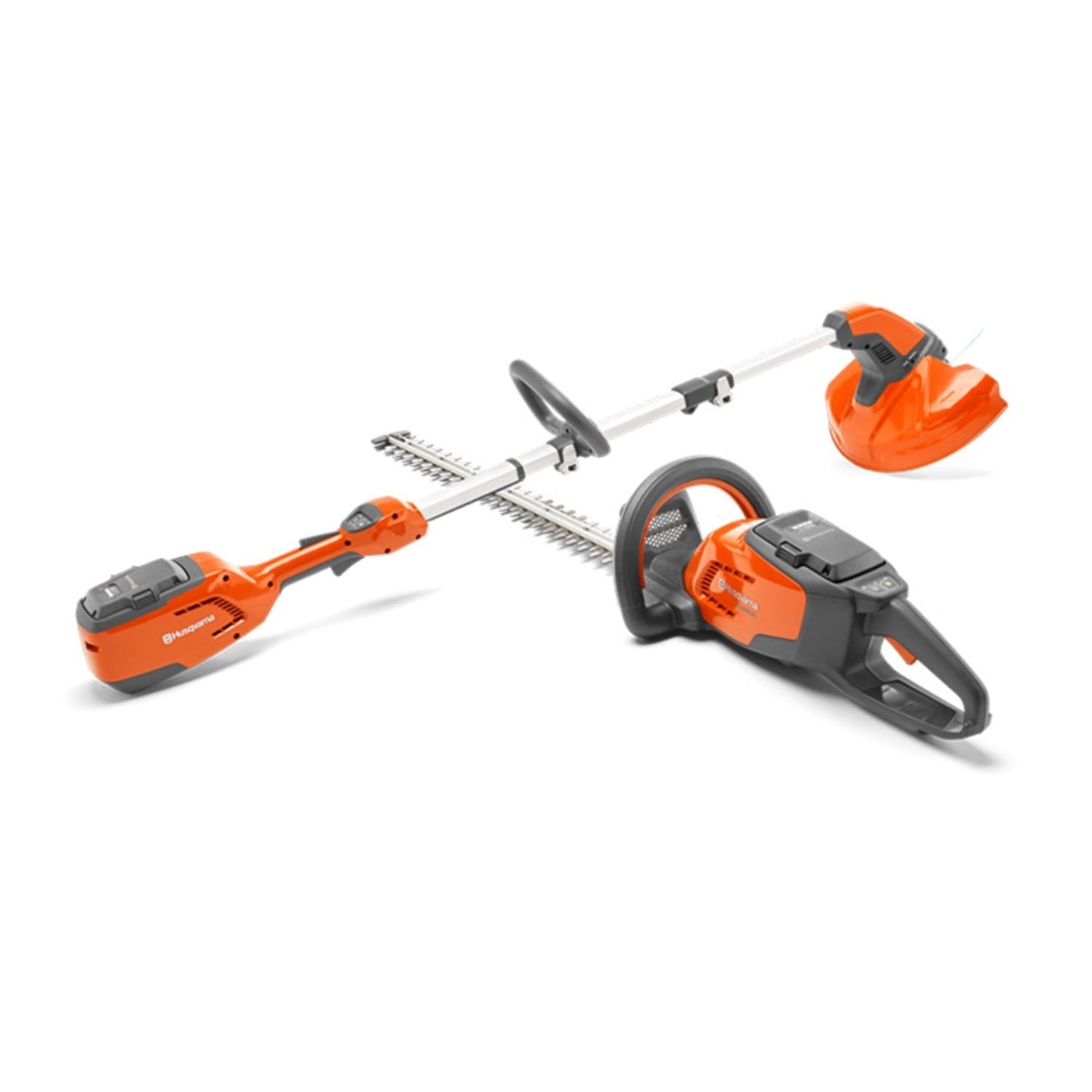 Paket Husqvarna Trimmer 115iL & Häcksax 115iHD45 inkl batteri och laddare