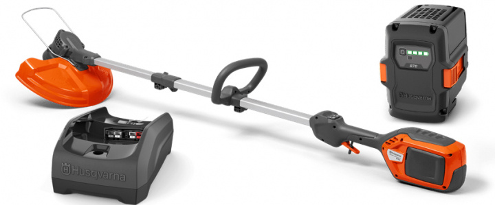 Husqvarna 215iL Batteridriven trimmer med batteri och laddare