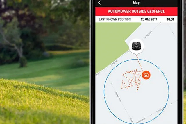 Husqvarna Automower® 305E Nera Robotgräsklippare