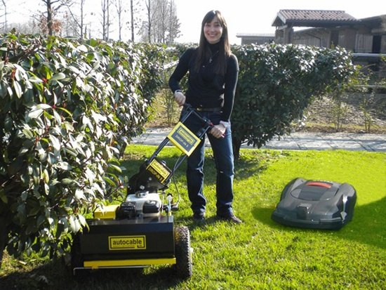 Installation av robotgräsklippare 1500-2500kvm