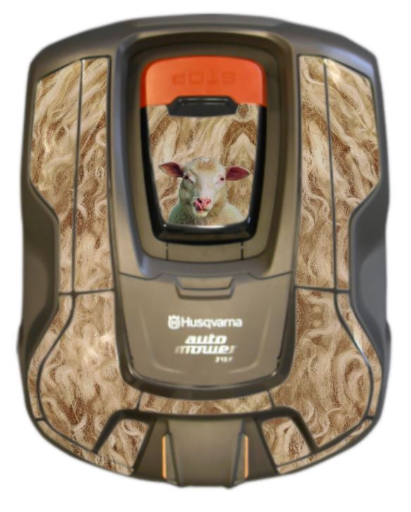 Dekalset Automower 315X Får